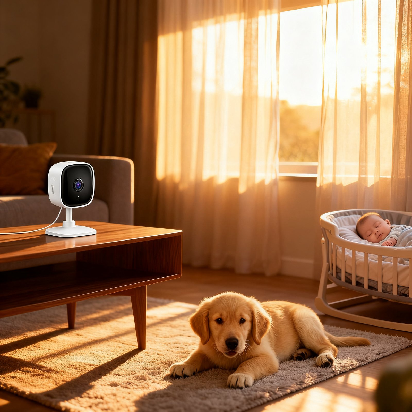 TP-Link Tapo C100 indoor camera product view