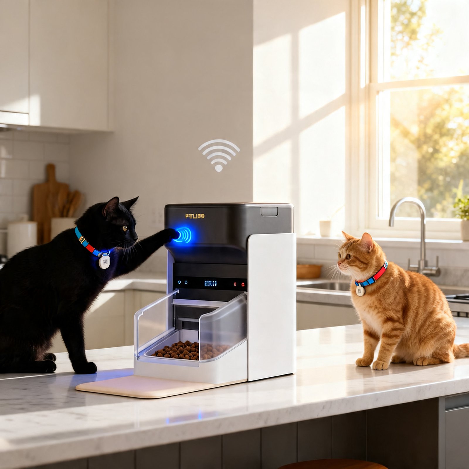 RFID cat feeder product view