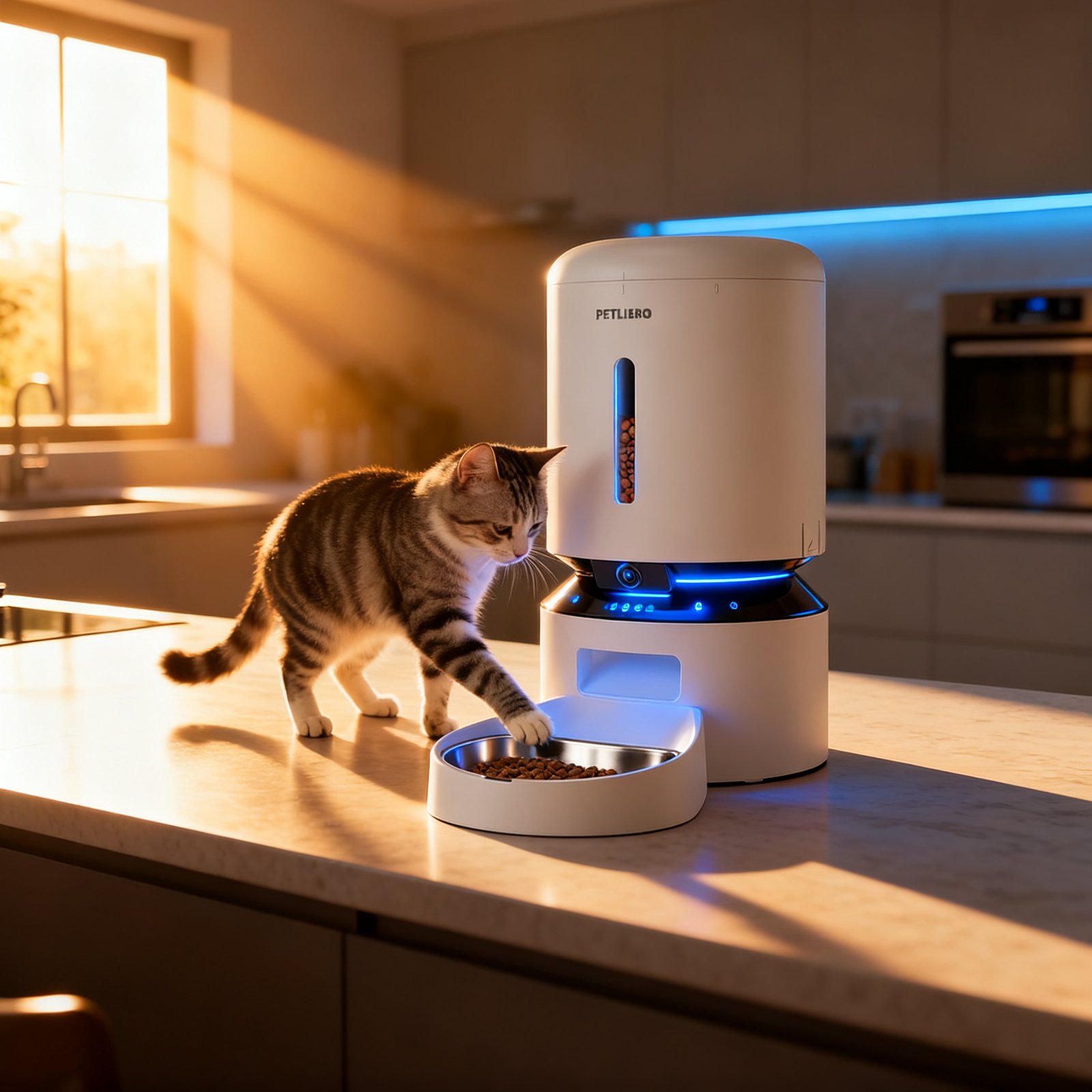 smart cat feeder product view