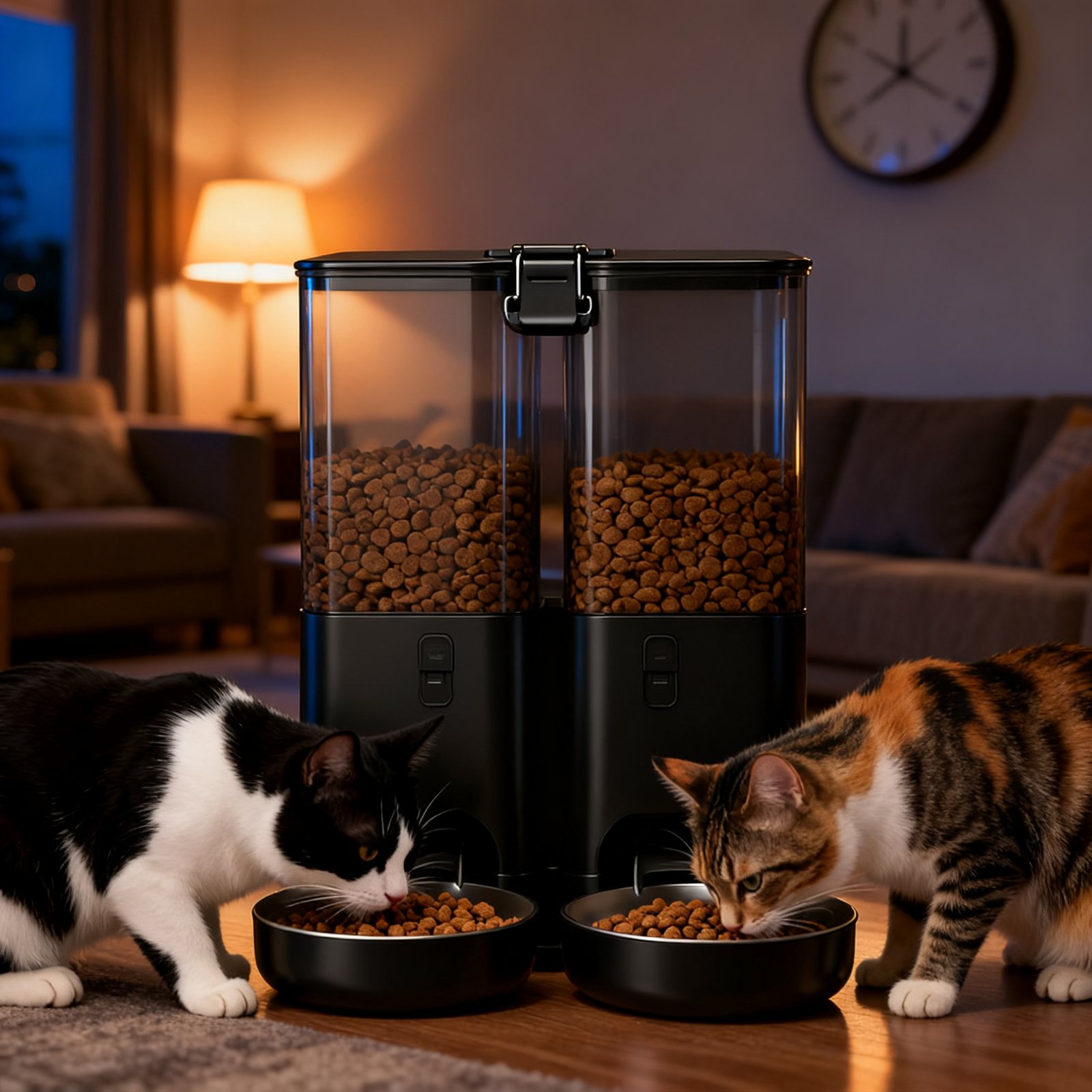 Cat Feeder: 2026 Ultimate Guide to Easy Feeding 2 cat feeder in action