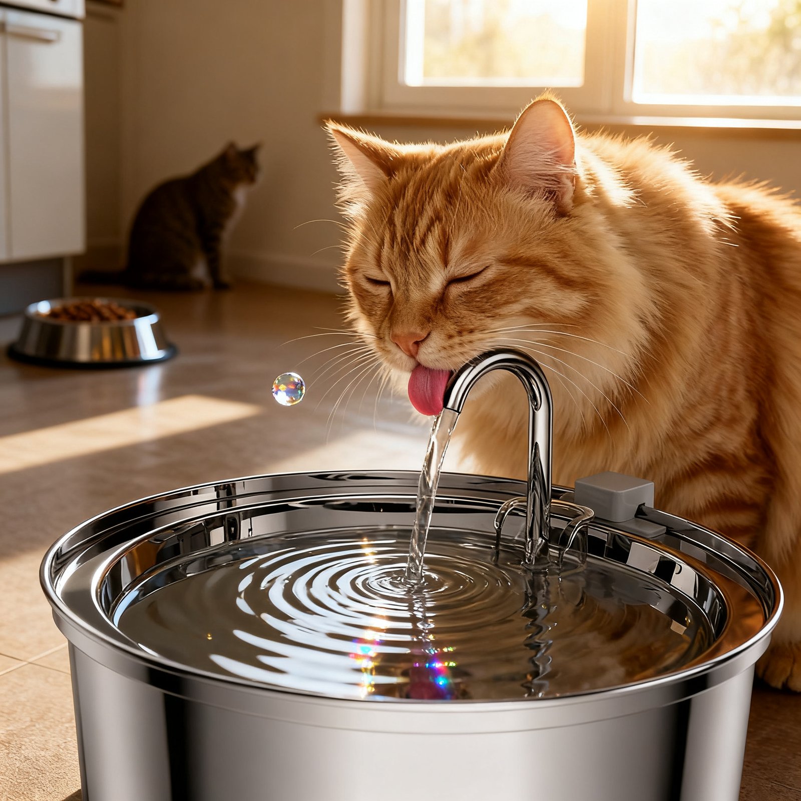 Cat Fountain: 2026 Ultimate Guide For Best Hydration 2 cat fountain in action