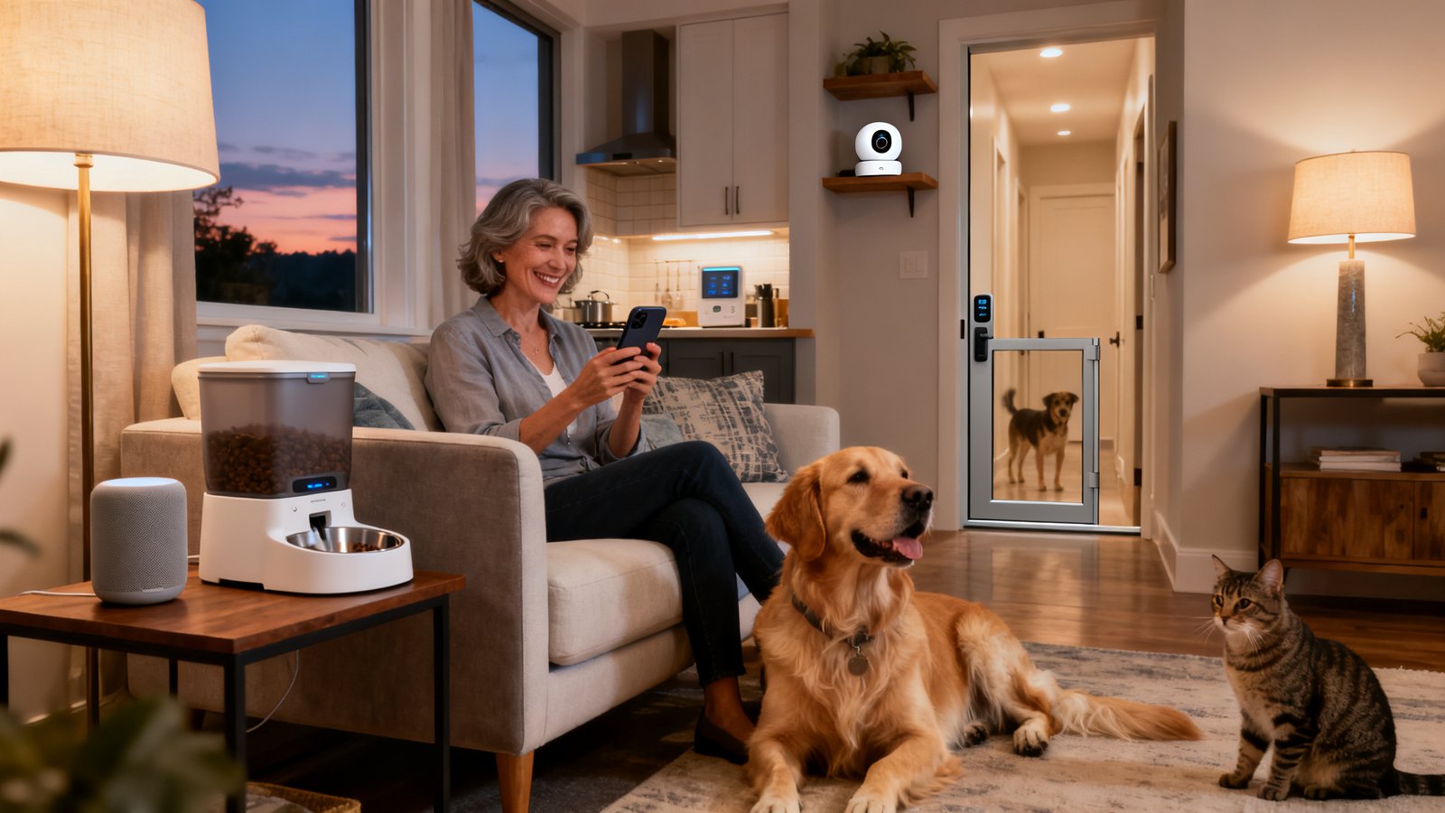 smart home setup pet owners - Illustration 1